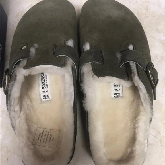 Birkenstock Shoes - NIB Birkenstock Boston Fur  40 Narrow